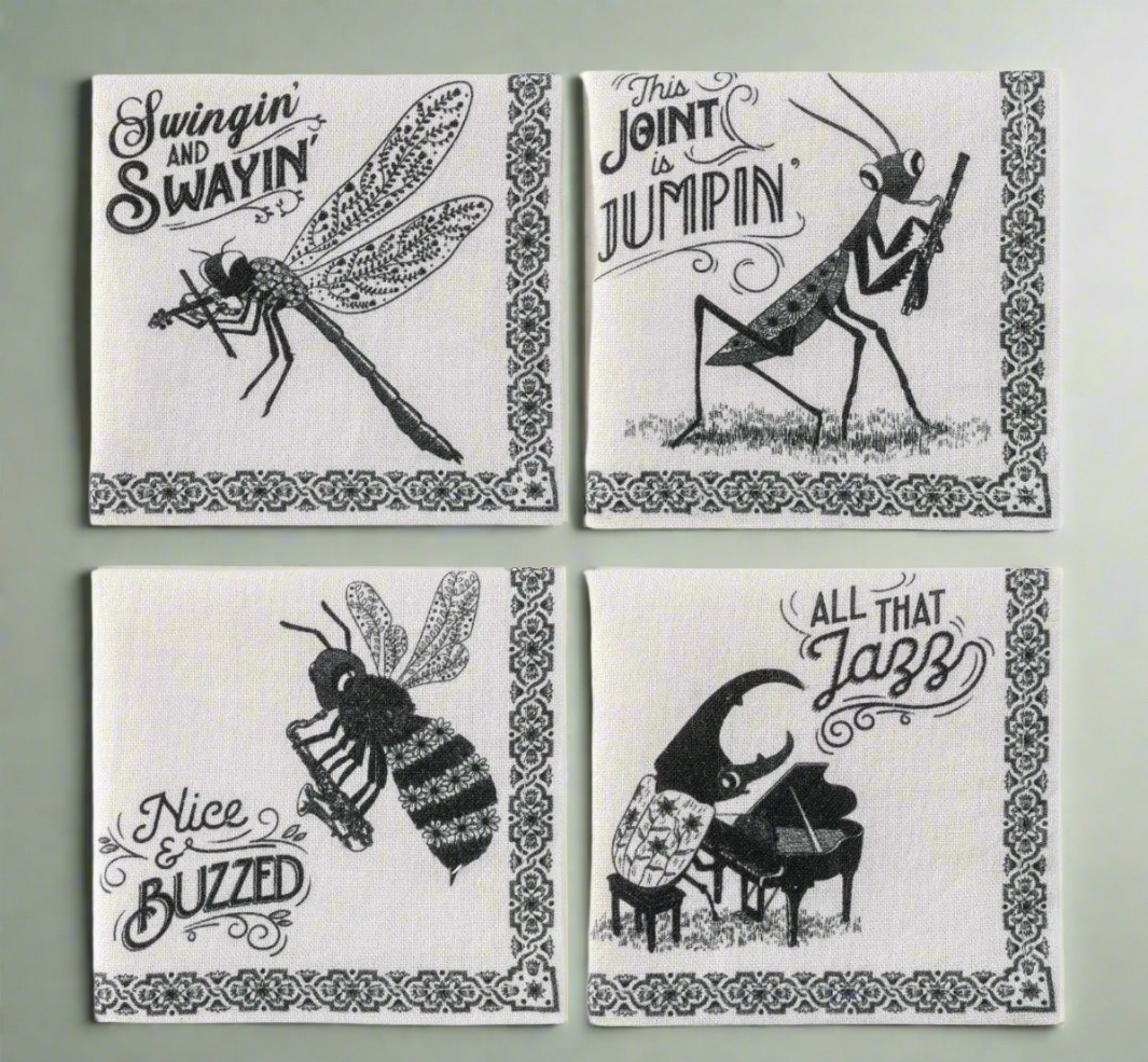 Insect Band Cocktail Napkins