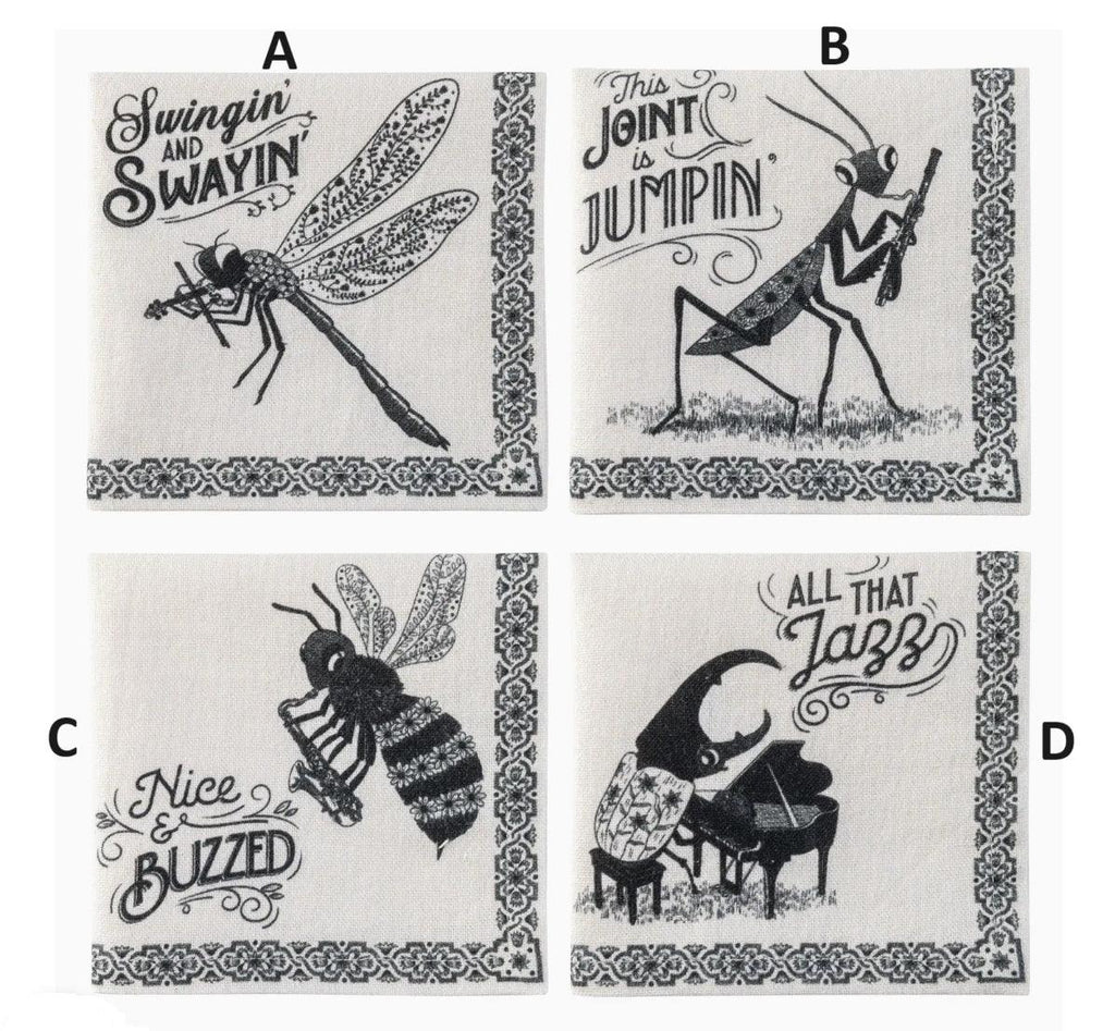Insect Band Cocktail Napkins