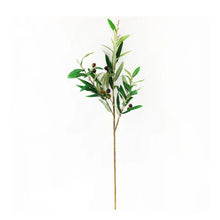 Italian Olive Branch Faux Plant Decor