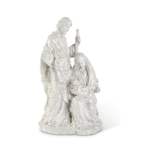 White Glitter Nativity