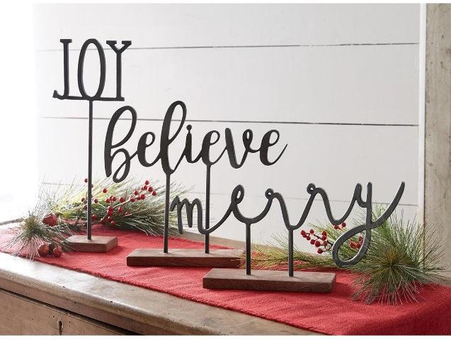 Iron Christmas Sentiment