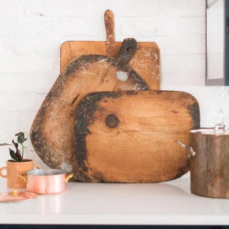 Large Found Board 3 pcs on table