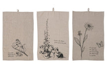 Linen Printed Tea Towel