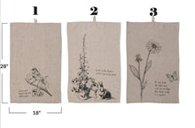 Linen Printed Tea Towel