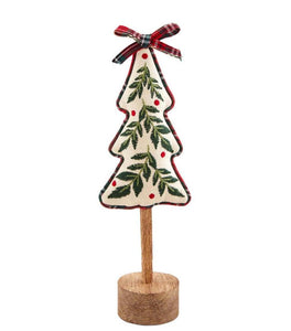 Embroidered Christmas Tree