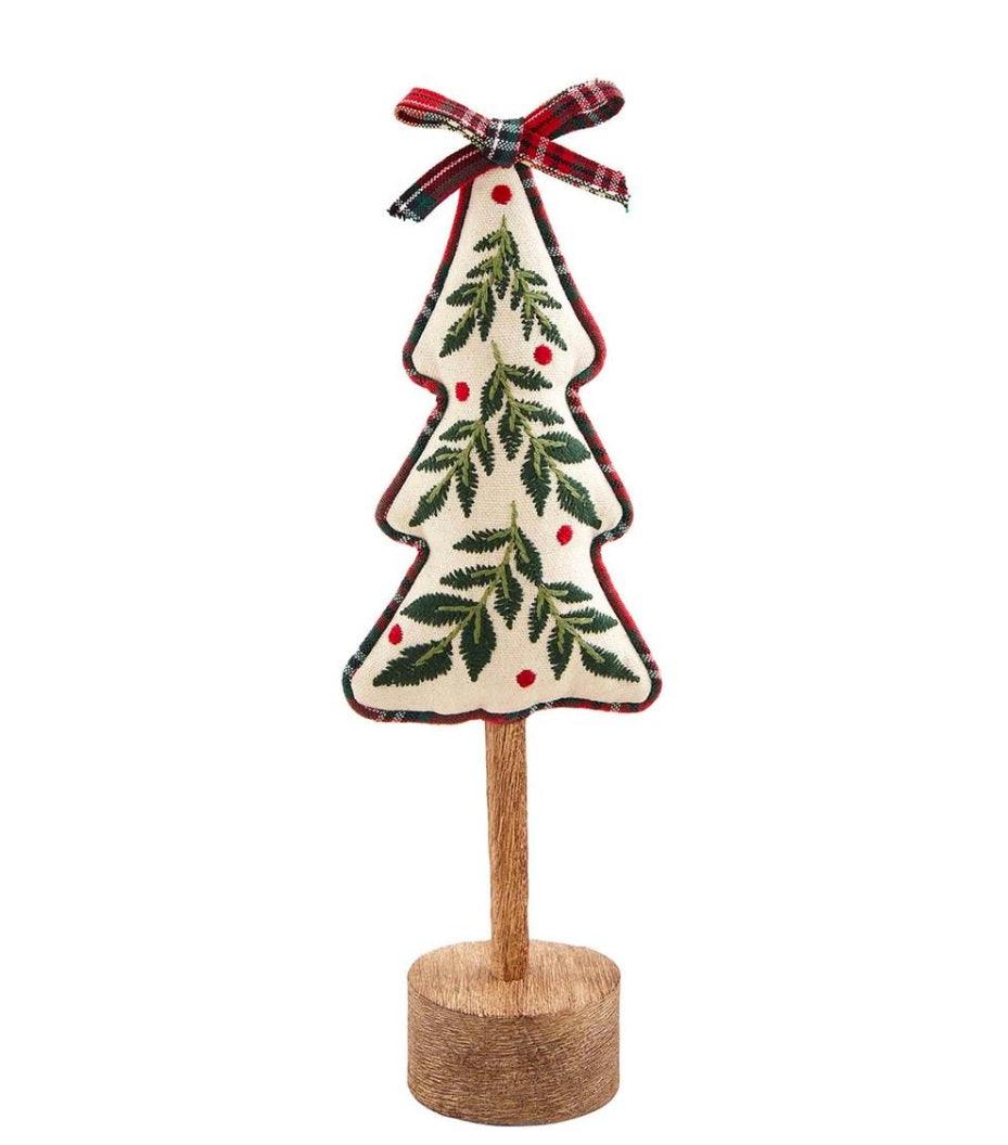 Embroidered Christmas Tree