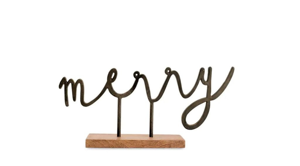 Iron Christmas Sentiment