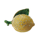 Metal Lemon Trinket Box