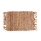 Woven Fringe Placemat - Natural