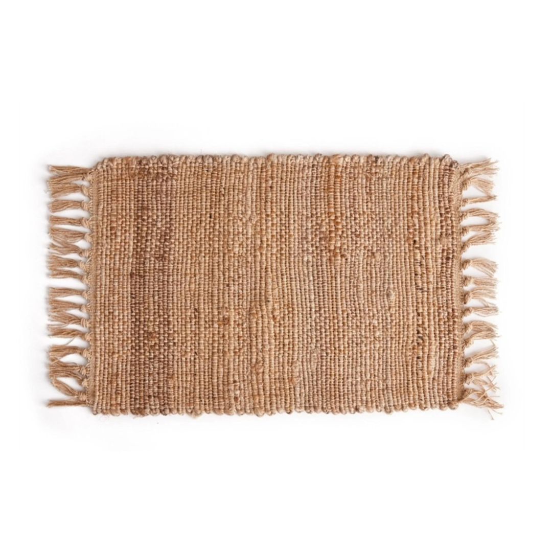Woven Fringe Placemat - Natural