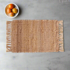 Woven Fringe Placemat - Natural