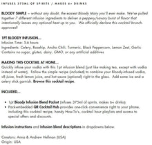 One Part Co Bloody Blend - Bloody Simple Cocktail Infusion