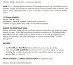 One Part Co Floral Blend - Fleur 75 Cocktail Infusion