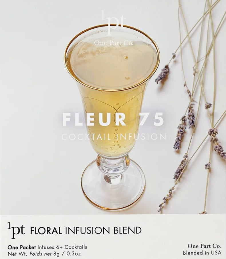 One Part Co Floral Blend - Fleur 75 Cocktail Infusion – Cozy Cottage