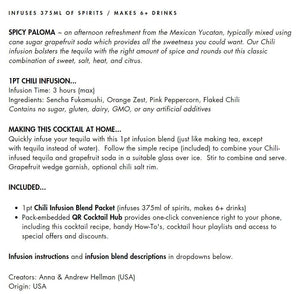 One Part Co Spicy Blend - Spicy Paloma Cocktail Infusion