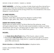 One Part Co Smoky Blend - Smoky Margarita Cocktail Infusion