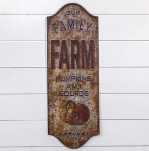 Our Family Farm Sign