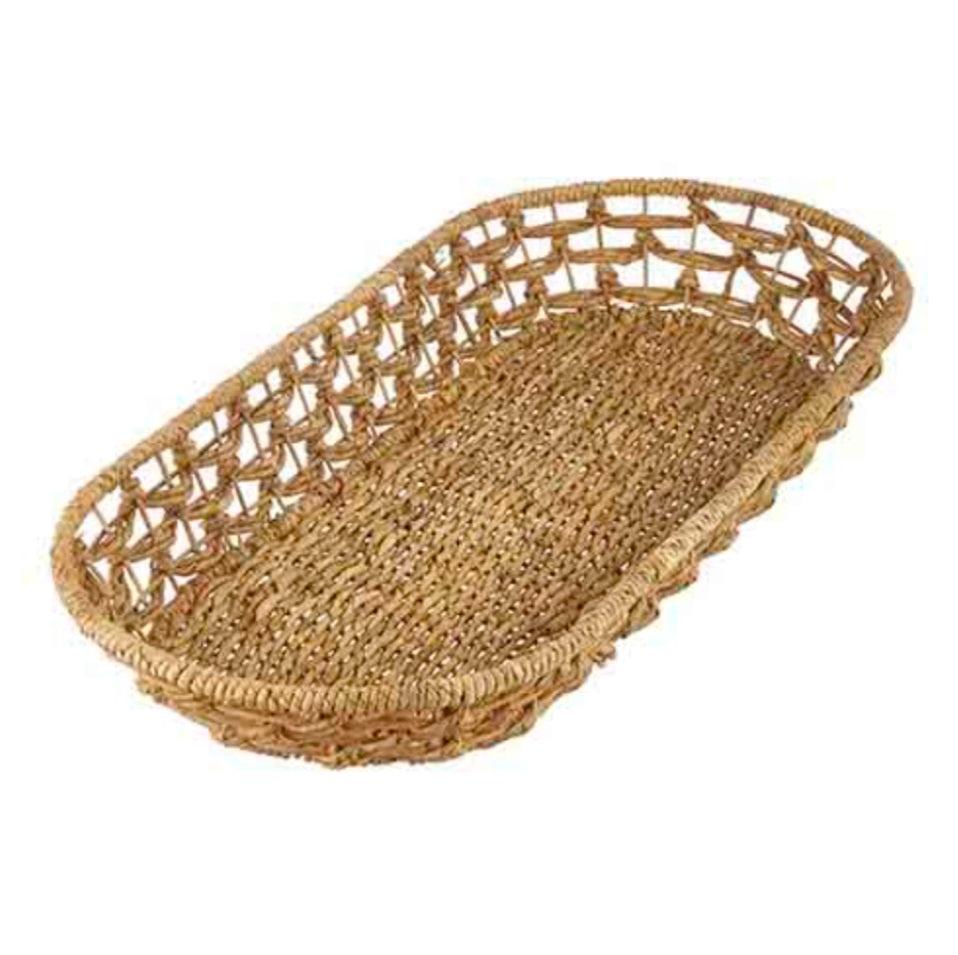32.5" Oval Woven Basket
