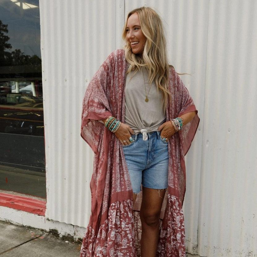 Paisley Tapestry Duster