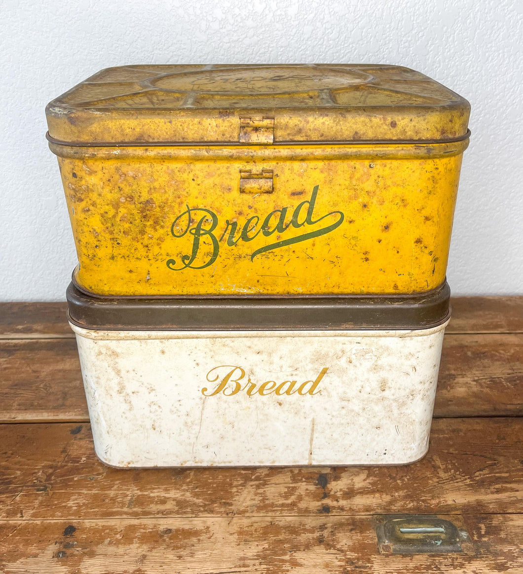 Metal Bread Boxes