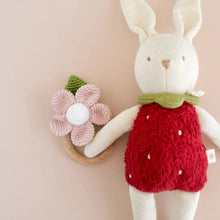 Pink Flower Baby Teether & Rattle