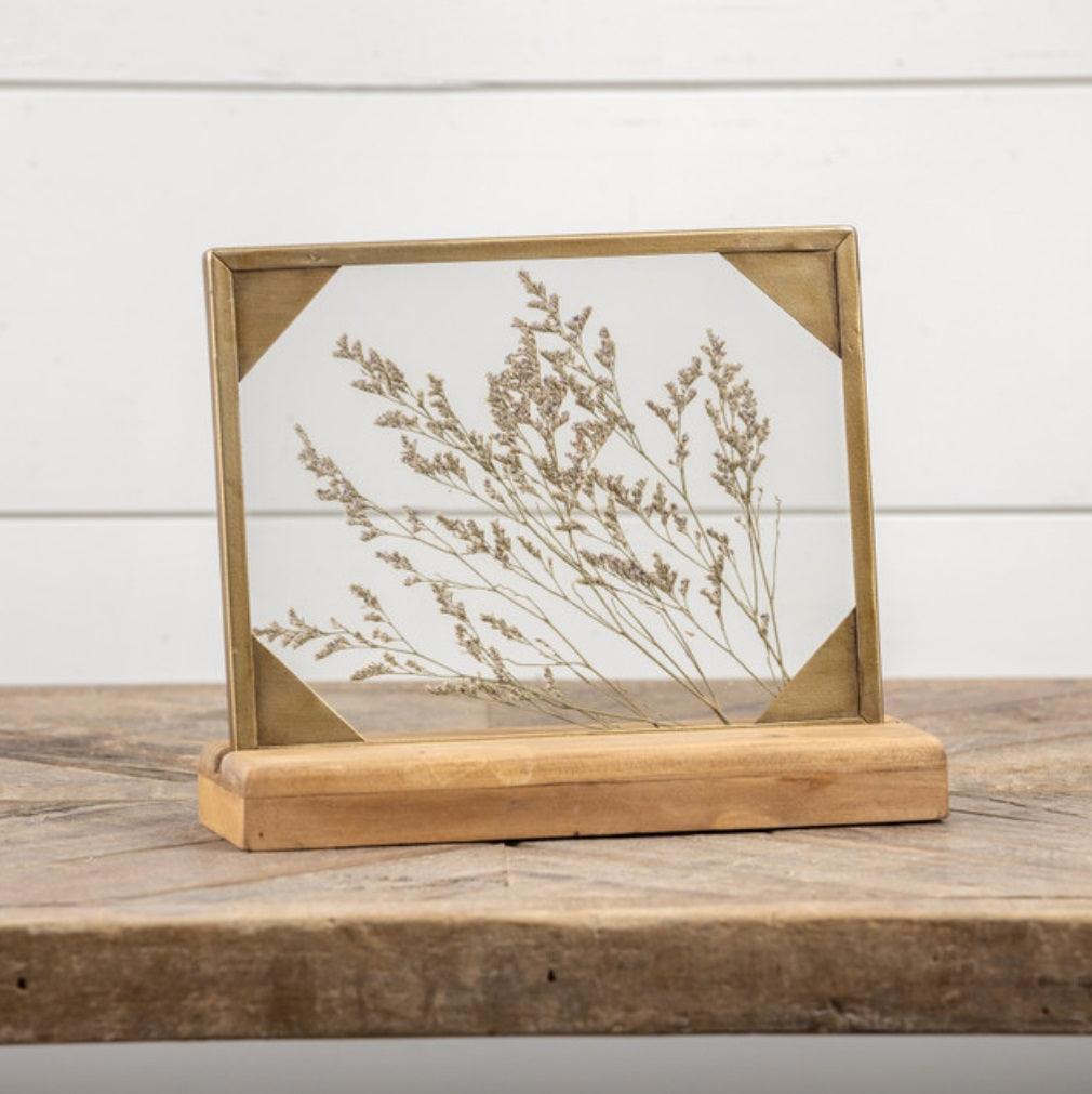 Pressed Flower Tabletop Frame