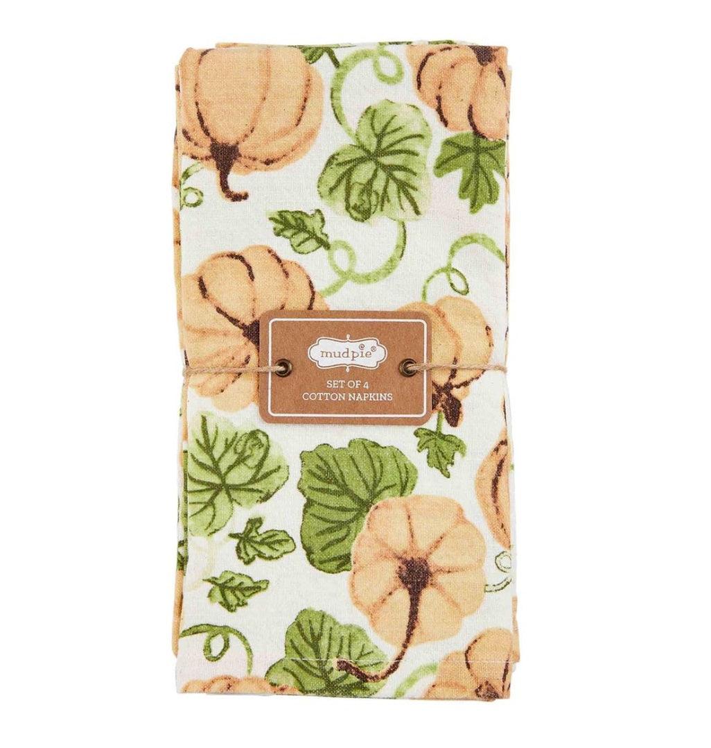 Orange Pumpkin Napkin
