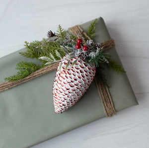 Red Tipped Pine Ornament