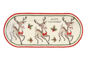 Vintage Style Christmas Everything Plate