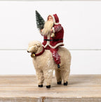Santa on Sheep