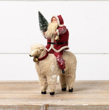 Santa on Sheep