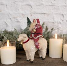 Santa on Sheep