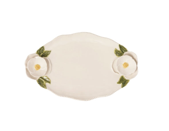 Flower Handle Platter