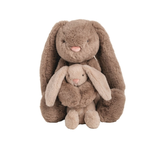 Bunny Mom Baby Plush
