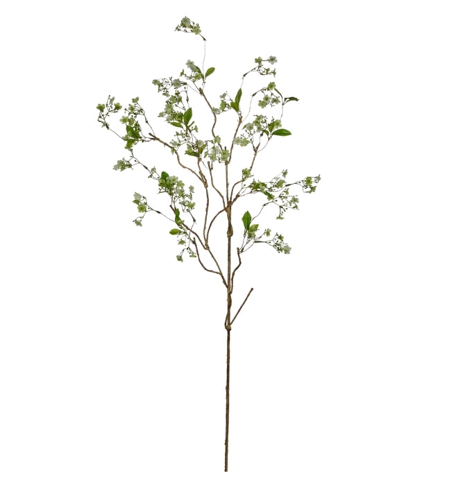 41" White Flowering Branch