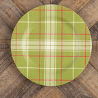 Red & Green Plaid Charger
