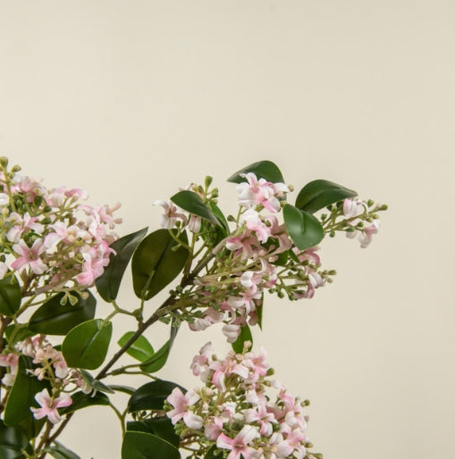 32" Pink Wild Blossom Spray