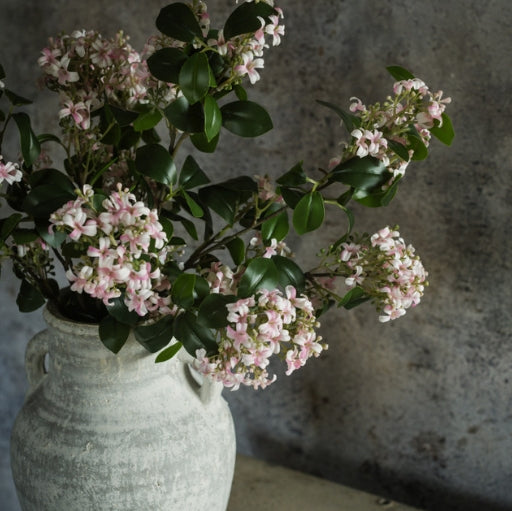 32" Pink Wild Blossom Spray