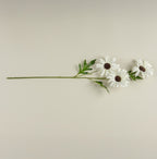 33" White Daisy Spray