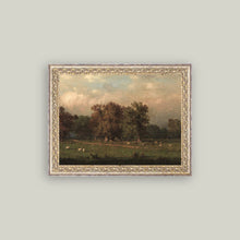 Sheep Farm Framed Antique Art pic 1