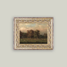Sheep Farm Framed Antique Art pic 2