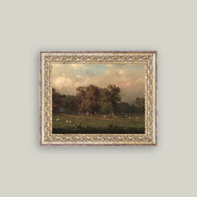 Sheep Farm Framed Antique Art pic 3