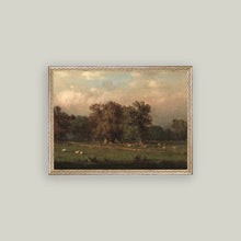Sheep Farm Framed Antique Art pic 4