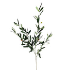 Spanish Olive Branch - Single Stem Faux Plant