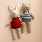 Spring Bunny Strawberry Stuffed Toy