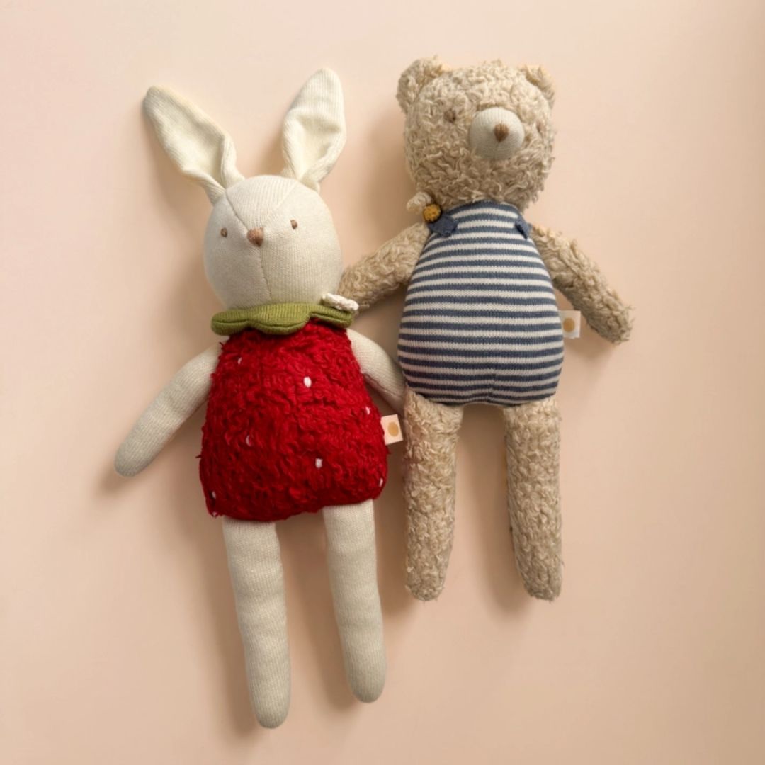 Spring Bunny Strawberry Stuffed Toy