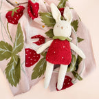 Spring Bunny Strawberry Stuffed Toy