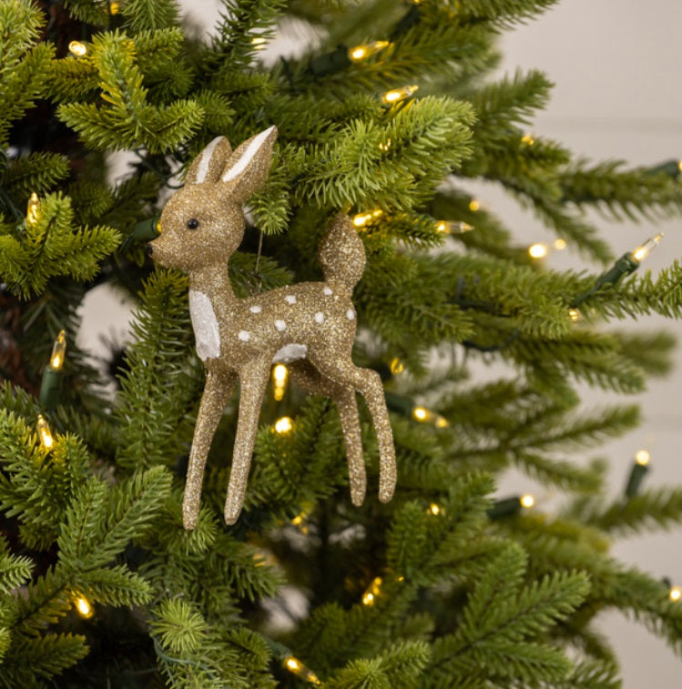 Standing Fawn Ornament