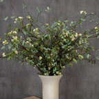 37" Wildflower Bush Artificial Flower - Boxwood & Cream