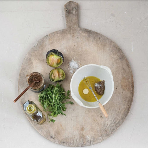 stoneware batter bowl set